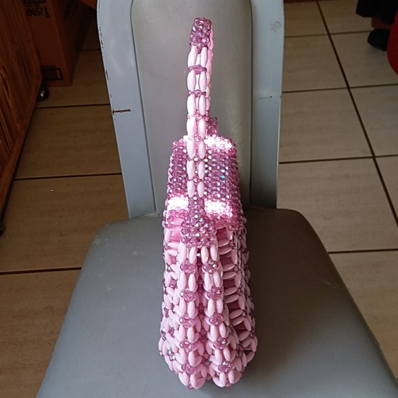 Gorgeous Hancrafted Beads Party Purse - Picture 5 of 8